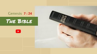 Online Bible Study in English  Learn Bible Verse Genesis 724 thebiblelearnwords TheBible707 [upl. by Airamanna]