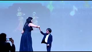 Mother and son dance performance on mother’s Day in schoolneetuguptaoffical [upl. by Asilanom613]