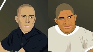 GSP vs Alistair Overeem the Interrogation Room Battle [upl. by Yeltnerb]