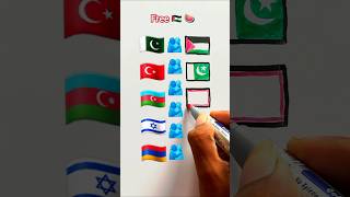 Free Palestine 🇵🇸  we love Palestine palestine israel pakistan turkey azerbaycan armenia [upl. by Anier]