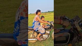 Yamaha rx100 Kickstart and ridding viral bikeridding subhashnupurvlog short [upl. by Adair]