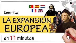 La EXPANSIÓN EUROPEA entre los Siglos XV y XVIII  Portugal España Países Bajos Francia [upl. by Aihtibat437]