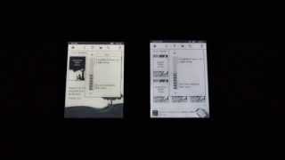 Kindle Paperwhite 2nd Generation vs 1st Gen Back Light Comparison [upl. by Suissac65]