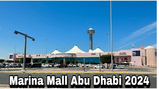 Marina Mall Abu Dhabi 2024 Walking Tour [upl. by Tootsie]