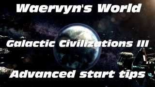 Galactic Civilizations 3  Advanced starting tips [upl. by Lotsyrc]