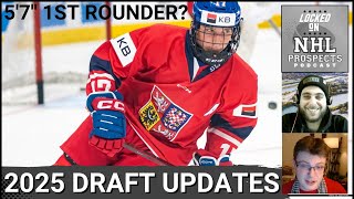 IS ADAM BENÁK A 1ST ROUND PROSPECT  2025 NHL Draft Updates [upl. by Goren]