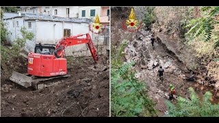 San Felice a Cancello CE  Si scava nel fango alla ricerca di madre e figlio dispersi 300824 [upl. by Jasmin768]