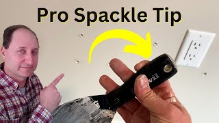 Pro Spackle Knife Trick  Must See [upl. by Hairahcaz]