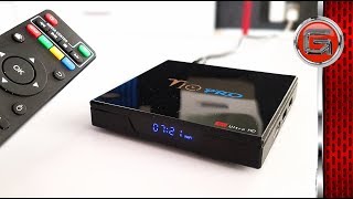 T10 Pro Android Tv Box Review 4GB Ram 64GB Rom [upl. by Ellennaj]