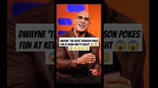 Dwayne The Rock Johnson pokes fun at Kevin Harts height kavin rock shorts [upl. by Aletta238]