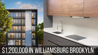 LUXURY CONDO Tour in WILLIAMSBURG BROOKLYN What 1200000 Buys You [upl. by Adon99]