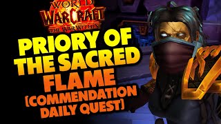 Priory of the Sacred Flame Daily Commendation Quest [upl. by Eeramit]