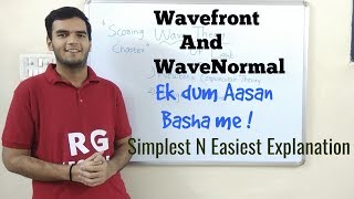 What is Wavefront In Hindi Easy Explanation wavefrontinhindi wavenornmal [upl. by Ignacius890]