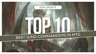 10 Best JUND Commanders in MTG  2024 Update  Magic The Gathering EDH [upl. by Anna]