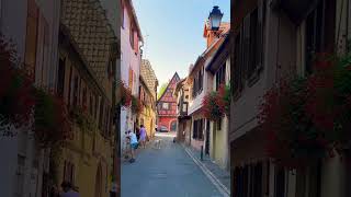 France Ribeauvillé  Beautiful Village Alsace [upl. by Nahshon150]