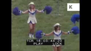 1970s USA High School Cheerleaders and Band [upl. by Nyleaj128]