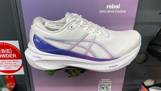 ASICS GELKAYANO 30 WhiteCyber Grape  Style Code 1012B357100 [upl. by Attelrahc4]