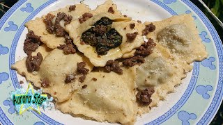 Ricetta classica Agnolotti alla piemontese fatti in casa con sugo darrosto [upl. by Nesta]