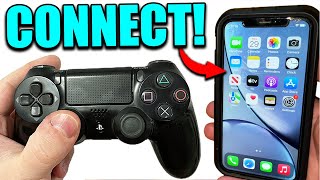 How To Connect PS4 Controller To Phone  2024 [upl. by Vinay]