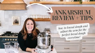 Ankarsrum Mixer Tutorial  Ankarsrum Mixer Review  How To Knead Bread Dough With Ankarsrum Mixer [upl. by Woo]