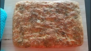 How To Make Focaccia  With Zaatar and Sea Salt  Tamars Food Therapy [upl. by Croom]