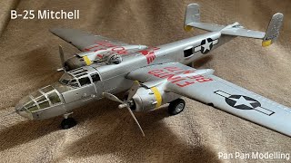 Revell B25 Mitchell  Full Build Video  148 Scale  I Have Returned [upl. by Ferwerda]