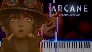 Arcane Season 2  “这样很好 Isha’s Song”  Piano Tutorial amp Sheet [upl. by Lilli]