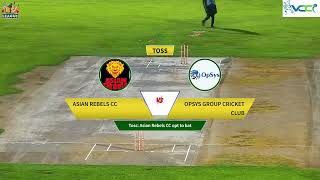 14 November 2024 ASIAN REBELS CC vs OPSYS GROUP CRICKET CLUB BS MASTER BLASTERS 3 [upl. by Nagyam]