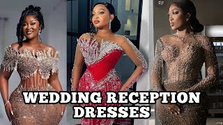 Wedding Reception Dresses weddingdress wedding goviral [upl. by Wurtz]