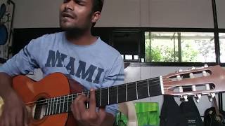 DO DIL MIL RAHE HAIN GUITAR COVER  pushkar singh  kumarsanu  chords lyrics in the description [upl. by Aihsinyt]