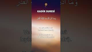 Kadir Suresi [upl. by Karissa]