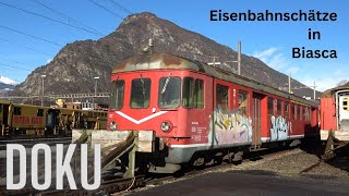 Eisenbahnschätze in Biasca DOKU [upl. by Inaffit806]