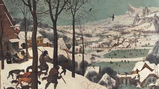 100 Meisterwerke  Jaeger im Schnee  Pieter Bruegel dÄ [upl. by Kizzee779]