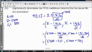 95 Confidence Interval [upl. by Idnis]