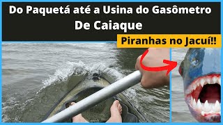 Remada de Caiaque com Ondas e Ventania Do Paquetá até a Usina Gasômetro [upl. by Hut]