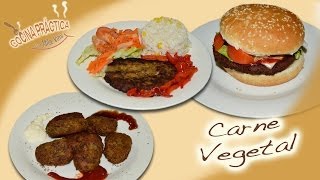 ♥ Receta CARNE VEGETAL DE LENTEJAS ♥ [upl. by Engapmahc]