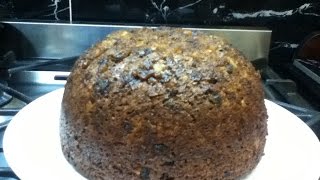 Easy Tasty Christmas Plum Pudding  Steamed Fruit Cake Recipe [upl. by Adiell]