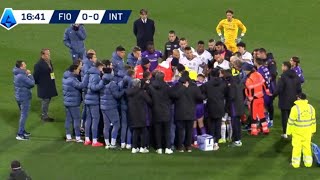 Fiorentinas Edoardo Bove Collapses on Pitch vs Inter Milan 😳  Cardiac Arrest  Injury Update [upl. by Kram987]