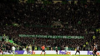 Against Hunger amp The Crown  Green Brigade  Fields Of Athenrye Celtic vs RB Leipzig [upl. by Nivlag]