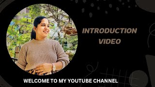 My 1st Youtube Video Introduction Video [upl. by Yenitsed]