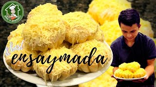 THE BEST ENSAYMADA RECIPE  SOFT MOIST CREAMY AND CHEESY  PANGKABUHAYAN RIN😉🤗😋 [upl. by Rosabelle]