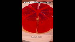 Fruit Jelly Cake so Easy and TastyYouTubeShorts Cake Shorts ViralViralShorts JellyCake jelly [upl. by Akisey]