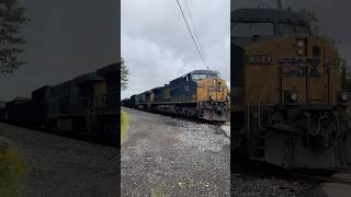 CSX B158 Empty Coke Express Train from Lodi Ohio 972024 csx train railroad shorts railfan [upl. by Dave1]