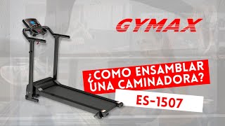 ¿Cómo Ensamblar una Caminadora Armar Trotadora ES1507 de GYMAX  Gymaxcol [upl. by Lemrac]