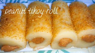 Peanut Tikoy Roll  Lutong bahay [upl. by Evyn54]