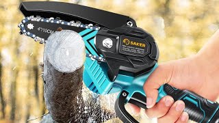 Saker Mini Chainsaw Review in 2024 [upl. by Naginarb]