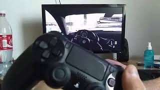 PS4 Controller as Steering Wheel  Volante  DS4 Windows [upl. by Nynahs]