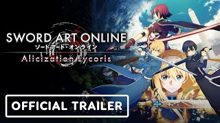 Sword Art Online Alicization Lycoris  Official Nintendo Switch Launch Trailer [upl. by Streeto]