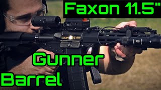 Faxon 115quot 556 Gunner Barrel  You Asked For This [upl. by Oninotna]