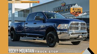 2014 Ram 3500 Tradesman ST Crew Cab Long Bed 4X4  1 OWNER [upl. by Ahselet369]